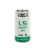 Baterie Li-SOCl₂ SAFT LS 26500 PLUS, 3.6V, 8500mAh, mărime C
