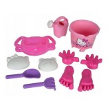 Set Jucarii Nisip Hello Kitty Androni Giocattoli, Galetusa, 1 An+