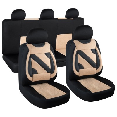SET HUSE SCAUN NERO BEJ foto