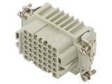 Conector HDC inserturi contact mamă CDD PIN 42 PE 10A