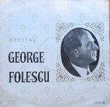 Disc Vinyl George Folescu - Recital George Folescu -Electrecord ECE 0216