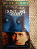 Casete video VHS -Michael Douglas - Don;t say a word - Film Limba Engleza, Caseta video, Altele