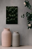 Tablou Canvas, "Frunze &icirc;ntunecate &icirc;ntr-o noapte misterioasă", Frunze, Verde, &Icirc;ntunecat, Natură, Mister, Textură, Organic, Frunziș, Serenity, Profunzim