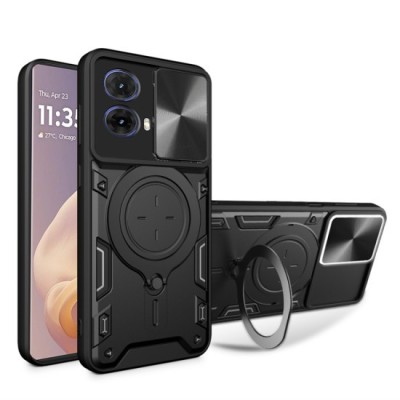 Husa pentru Motorola Moto G85 - Techsuit CamGuard Pro - Black foto