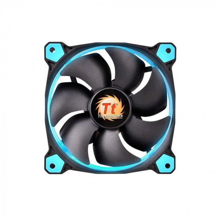 Ventilator Thermaltake Riing 12 High Static Pressure 120mm cu iluminare albastra