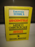 2591-I-L.Titirca-Urgente medico-Chirurgicale, Bucuresti 1996.