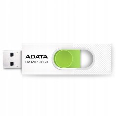 ADATA UV320 128GB USB 3.1, retractabil, alb verede, 90 40 MB s