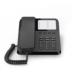 Telefon fix analogic Gigaset Desk 400, negru