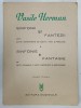 SIMFONII SI FANTEZII PENTRU SAPTE INSTRUMENTE DE SUFLAT , PIAN SI PERCUTIE , PARTITURA , 1981