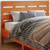 Gossi tablie de pat, maro ceruit, 150 cm, lemn masiv de pin