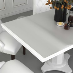 vidaXL Folie de protecție masă, mat, 120 x 60 cm, PVC, 2 mm