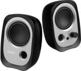 BOXE EDIFIER 2.0, RMS: 4W (2 x 2W), bass reflex port, USB power, black, &quot;R12U&quot; (timbru verde 0.8 lei)