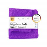 Laveta Microfibre ChemicalWorkz Edgeless Soft Touch Towel, 500GSM, 40 x 40cm, Violet