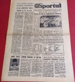 Ziarul "SPORTUL" (10.05.1986) - STEAUA BUCURESTI "Cucereste EUROPA"