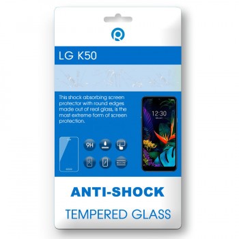 LG K50 (LMX520) Sticlă securizată neagră