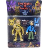 Set 2 figurine Five Nights at Freddy FNAF - politist cu masca