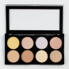 Paleta cu 8 Iluminatoare Pudra MAKEUP REVOLUTION Ultra Strobe and Light Palette, 12g foto