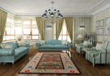 Covor pentru living, model multicolor rustic