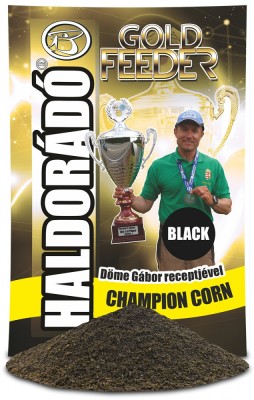Haldorado - Nada Gold Feeder 1Kg - Champion corn - Black foto