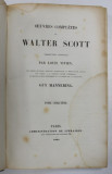 OEUVRES COMPLETES de WALTER SCOTT , TOME CINQUIEME , 1845
