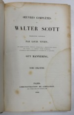 OEUVRES COMPLETES de WALTER SCOTT , TOME CINQUIEME , 1845 foto