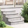 vidaXL Trepte Scara Aluminiu Antialunecare 60x18cm Argintiu 15 Bucati Semieliptice Interior/Exterior