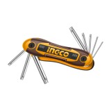 SET CHEI TORX T9-T40 MULTIFUNCTIONAL INGCO HHK14083
