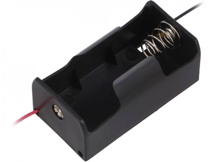 Suport baterie D R20 x1buc cu terminal cablu 150mm COMF BH-111A