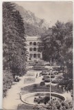 Bnk cp Baile Herculane - Vedere din parc - uzata, Circulata, Printata