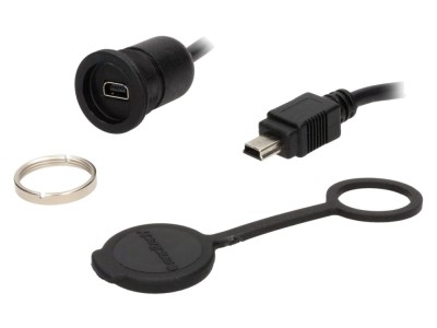 Cablu Adaptor USB B Mini la USB B Mini 2.0 foto