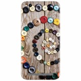 Husa silicon pentru Xiaomi Redmi 5A, Colorful Buttons Spiral Wood Deck