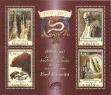 |Romania, LP 1753a/2007, 100 ani bazele biospeologiei Racovita, bloc 4 t., MNH, Nestampilat