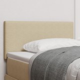 vidaXL Tăblie de pat design simplu, gri verde deschis, 80 cm, velur