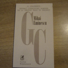 G. Calinescu - Mihai Eminescu (Istoria literaturii romane)