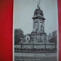 HOPCT 96513 MONUMENTUL PLEIN 1813 DEN HAAG 1960-OLANDA-STAMPILOGRAFIE-CIRCULATA
