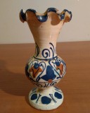 Vaza traditionala romaneasca din Banat | lut modelat si pictat manual