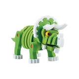 Puzzle 3D Spuma Dino Triceraptos 63 piese Toi-Toys TT43544A