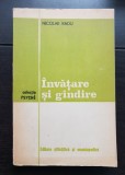 &Icirc;nvățare și g&acirc;ndire - Nicolae Radu