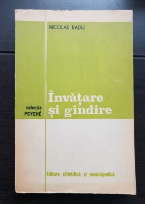 &amp;Icirc;nvățare și g&amp;acirc;ndire - Nicolae Radu foto