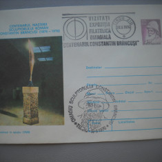 HOPCT PLIC 1840 PASAREA IN SPATIU-CENTENARUL NASTERE C-TIN BRANCUSI 1976-ROMANIA