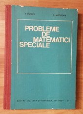 Probleme de matematici speciale de V. Rudner, C. Nicolescu foto