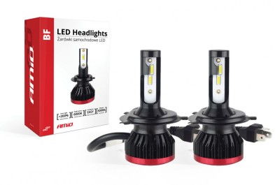 Becuri auto LED BF Series AMiO compatibil H4 foto