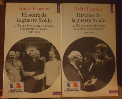 Andre Fontaine - Histoire de la guerre froide (2 volume) foto