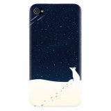 Husa silicon pentru Apple Iphone 4 / 4S, Winter Night