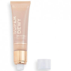 Crema hidratanta pentru ten Makeup Revolution, Face Superdewy Tinted Moisturizer Medium, 55 ml foto