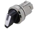 Comutator rotativ Siemens 22mm alb IP67 3SU1052-2BP60-0AA0, 2 poziții stabilă