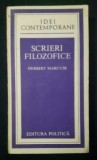 Scrieri filozofice / Herbert Marcuse