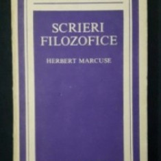 Scrieri filozofice / Herbert Marcuse