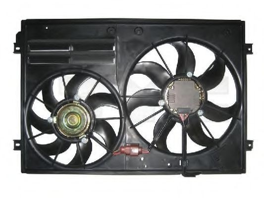 Ventilator, radiator VW PASSAT (3C2) (2005 - 2010) TYC 837-0028