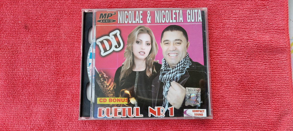 NICOLAE SI NICOLETA GUTA ,CD AUDIO MP3 , DOAR CD-UL MP3 | Okazii.ro